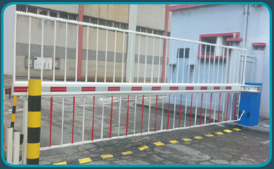 Barrière levante industrielle