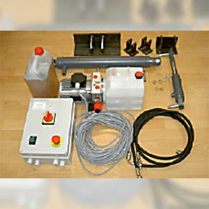 optimisation de rampe de quai, kit de mise en hydraulique