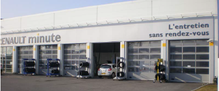 Porte sectionnelle industrielle